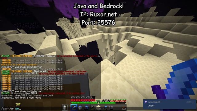 Join my Public Lifesteal SMP! Java and Bedrock! 1.8-1.19.2 | Join now!