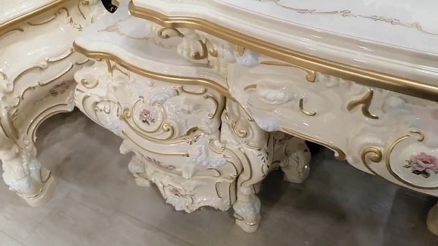 Спальня Барокко Люкс от Мэри мебель. смотреть онлайн