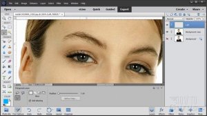 How You Can Use the Airbrush Brush to add Makeup Enhancement in Photoshop Elements