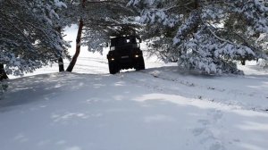 КРАЗ-260 снежная гора