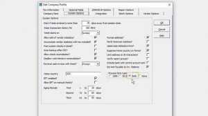 Adagio Payables - 1099 / T5018 Forms