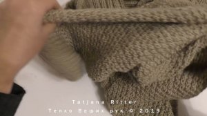 #312. Свитер JÖ-JÖ с воротником шалькой.