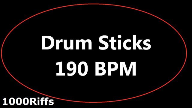 Drum Stick Metronome : 190 BPM - Beats Per Minute смотреть онлайн