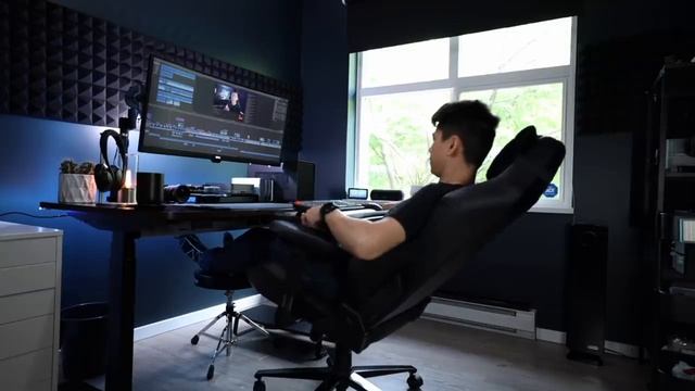 My Ultimate DREAM Desk Setup - Work From Home Office Tour смотреть онлайн