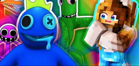 «РАДУЖНЫЕ ДРУЗЬЯ в ROBLOX ПЫТАЮТСЯ ПОХИТИТЬ БАФФИ и МАЛЫША» видео с канала кролик Баффи видео не моё