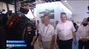 Аграрии собрались на крупнейшей сельхозвыставке в Минеральных Водах