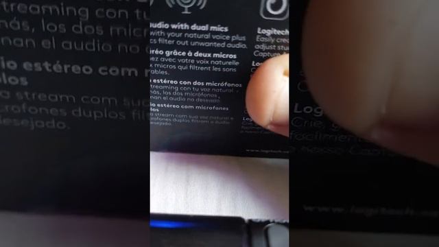 unboxing câmera Logitech C922 Pro смотреть онлайн