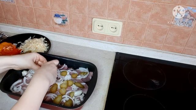 Свинина в духовке #домашняякухня #кухня #рецепты #мясопофранцузки #отбивные #Мясо #Свининавдуховке