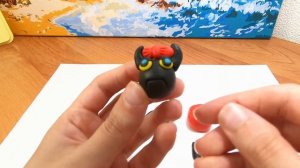 Как слепить из пластилина Летучую мышку? Лепка шоу