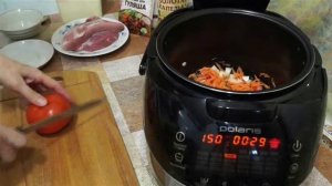 СВИНИА ТУШЕНАЯ С ОВОЩАМИ В МУЛЬТИВАРКЕ