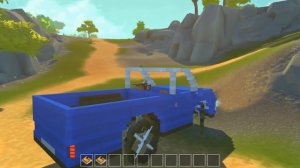 КЛАУД и ЕГО ОГРОМНЫЙ.. ПИКАП на ПОРШНЕВОЙ ТЯГЕ в SCRAP MECHANIC