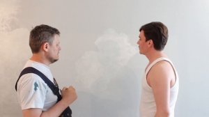 Припахали PRATTAMASTER'a Кузина. Нанесение шелка Antico Velutto от Pratta шайбой.