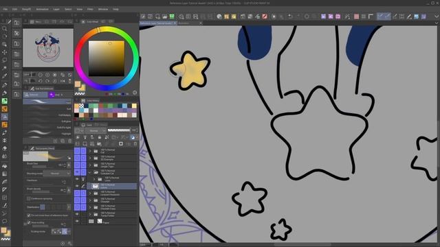 The Magic of REFERENCE LAYERS in Clip Studio Paint