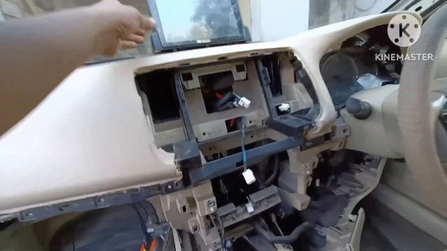 #Nissan Teana Android screen tape installing and dashboard roof Cushing #video смотреть онлайн