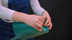 Букет в картонной сумочке