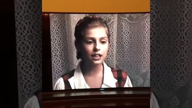 Саша Савельева в детстве