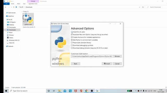 Python Installation on Windows 10 | Simple Installation Guide |Install Python in 2020