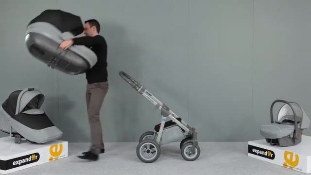 Детская коляска Expander Mondo Grey Line