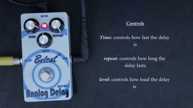 Belcat Analog Delay DLY-503 Demo