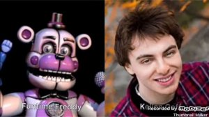 Кто озвучивает аниматроников фнаф #2