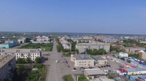 Татарск | Улица Ленина с высоты птичьего полета... 09.07.2016