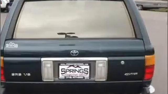 1995 Toyota 4Runner - Colorodo Springs Co смотреть онлайн