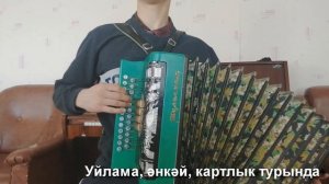 Татарская песня о маме - "Картайма эле, энкэй". Сыграл гармони.