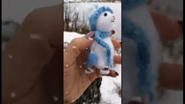 Вязаный мышонок крючком символ 2020 связать на заказ мышь крыса игрушка амигуруми toys handmade