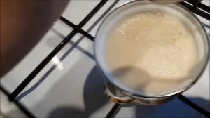 Каша манная на соевом молоке постная.Воскресный завтрак