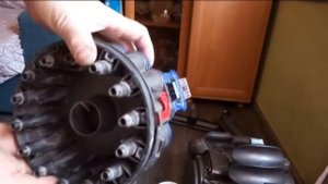 дайсон разборка,dyson dc23,чистка фильтра
