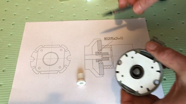 Мощный редуктор из стеклоочистителя / Powerful wiper drive