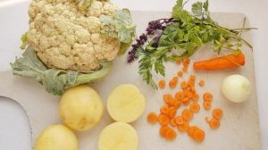 Вегетарианский суп из цветной капусты