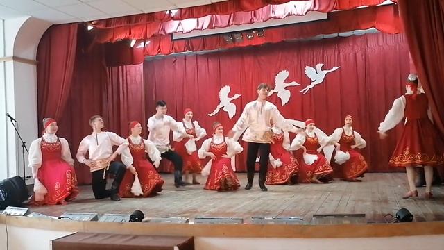 Олонецкий танец. Ансамбль народного танца "Российская кадриль"