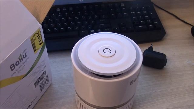 Распаковка, обзор, тест воздухоочистителя - ионизатора Ballu AP 100 смотреть онлайн