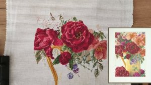 Все мои процессы. Продвижения. Многоцветки. Вышивка крестом.