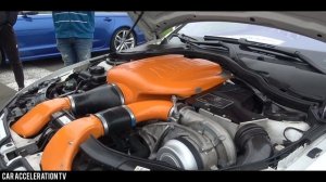 BMW M3 E92 Supercharger Sound G Power Tuning