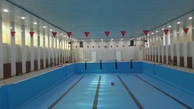Отделка бассейна пленкой ПВХ. смотреть онлайн
