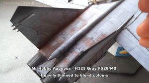 Hobby Boss MIG-31 Foxhound - Painting Techniques | The Inner Nerd