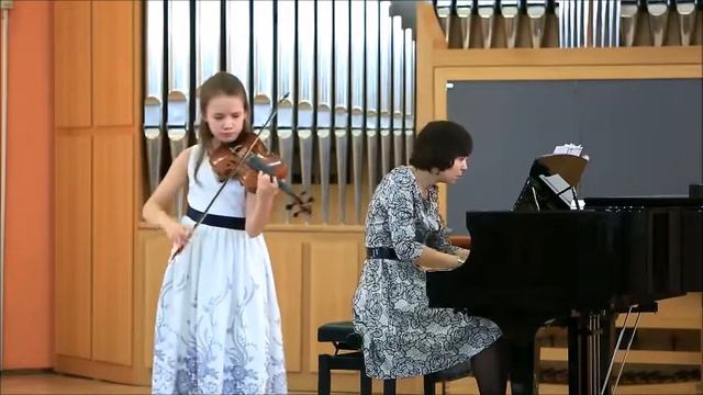 Маслова Наталья.  .В. А. Моцарт Концерт Аделаида I часть