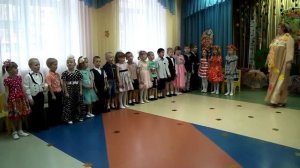 Песня про осень. Художница Осень. Подготовительная группа