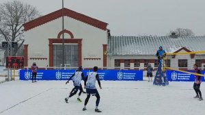 Волейбол на снегу. Кубок России. Москва