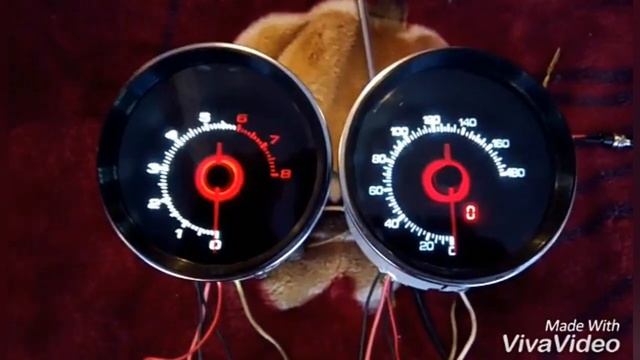 Приборы ВАЗ 2106 с тестом стрелок смотреть онлайн