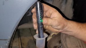 замена тормозной жидкости ВИТО 638#замер влаги самым дешёвым тестером