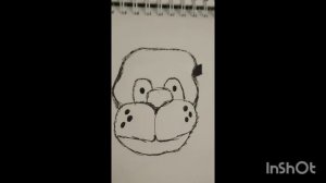 как нарисовать мишку Фредди из фнаф