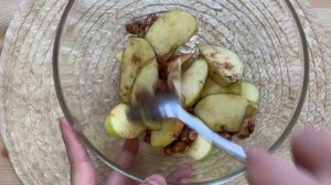 Запеченное яблоко с медом и орехами/ ПП РЕЦЕПТЫ?  Как запечь яблоко?