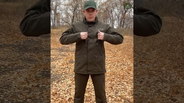 Утеплённый костюм Grand, ткань Исландия (мембрана 5000/5000 ?☔️), тёмный хаки, не шуршит ?