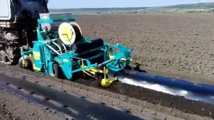 Грядообразователь с активной фрезой ORTIFLOR ТSA 120 с гидравлическим валом