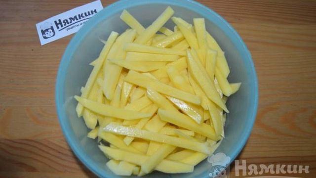 Хрустящая картошка фри в духовке