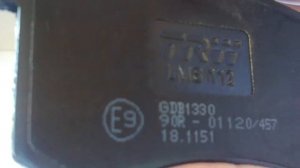 TRW gdb1330  Sada brzdových destiček, kotoučová brzda p85020 octavia golf