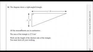 Edexcel GCSE Maths November 2019 1H Exam Paper Walkthrough